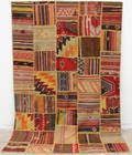 Kelim, Handsydd Patchwork, 283x190