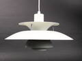 Poul Henningsen. PH 5 pendel,hvid