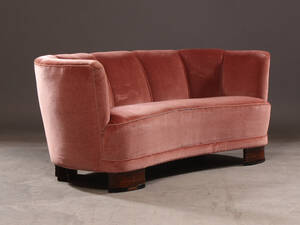 Bananformet sofa 
