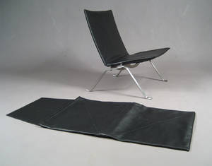 Overtræk til Poul Kjærholms hvilestol, model PK-22