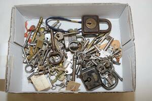 Hänglås och nycklar