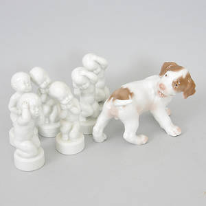 FIGURINER, porslin, Bing  Gröndahl.