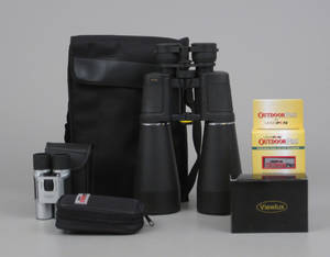 Breitler Grip kikkert samt par Vievlux kikkerter samt par Lenspen outdoorpro kit 5