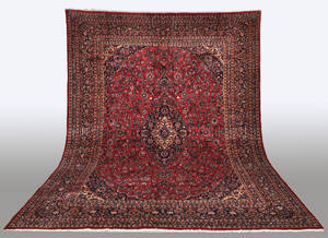 Persisk Kashan, 397 x 295 cm