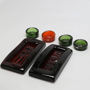 PARTI GLAS, 6 delar, Erik Höglund, Boda, 1960-tal.