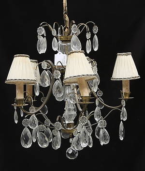 LJUSKRONA, rokoko-stil, 1900-tal.