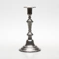 LJUSSTAKE, tenn, troligen Italien, 17001800-tal.