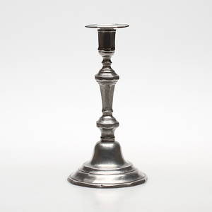 LJUSSTAKE, tenn, troligen Italien, 17001800-tal.