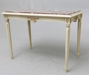 BORD, marmor, gustaviansk stil, 1900-tal.