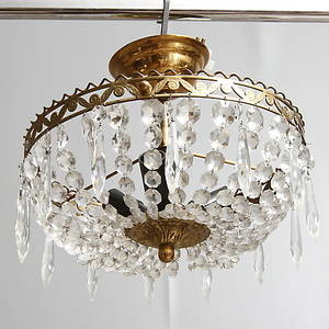 LJUSKRONA, plafondmodell, 1900-tal.