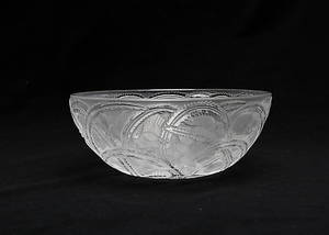 SKÅL, glas, Lalique, signerad, 1900-tal.
