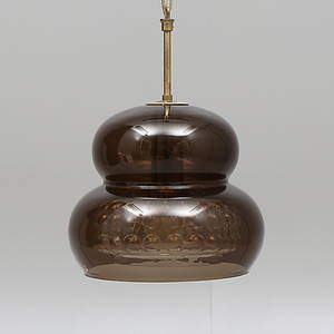 TAKLAMPA, glas, Carl Fagerlund Orrefors.