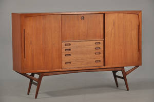 Skænk af teak, ca. 1950erne
