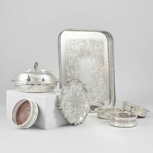 Parti nysilver, 7 delar