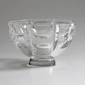 SKÅL, glas, Tusen Fönster, signerad, Simon Gate, Orrefors.