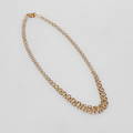 HALSBAND X-LÄNK, 18k guld, vikt ca 19,6 gr.