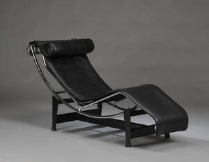 Le Corbusier. Chaiselongue, model LC 4