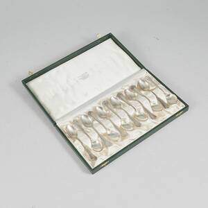 Kaffeskedar, silver