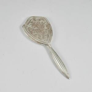 Handspegel, silver. Längd 29cm