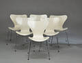 Arne Jacobsen. Seks Syver stole model 3107 6 