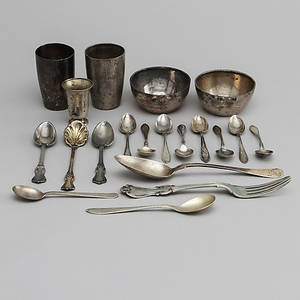 SILVER, 20 delar, vikt ca 580 gram.