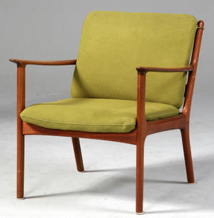 Ole Wanscher 1903-1985. Hvilestol af teak