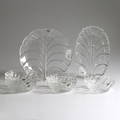 SERVISDELAR, 8 delar, glas, Eden, Lars Hellsten, Orrefors.