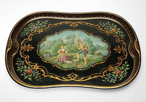 BRICKA, plåt, 181900-tal.