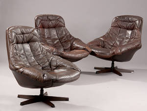H. W. Klein.Tre hvilestole 3
