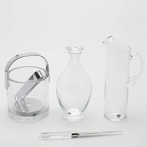 GLAS, 4 delar, Orrefors.