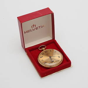 FICKUR, Helvetia, 14k guld.