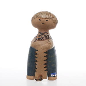 FIGURIN, stengods, Pelle Lisa Larson, Gustavsberg.