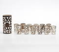 GLAS, 121, silver och glas, Mexico.