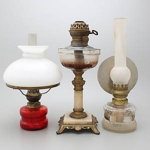 FOTOGENLAMPOR, 3 st, 18001900-tal.