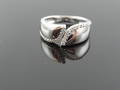 SIDE BY SIDE Diamond Ring 0,28cts.
