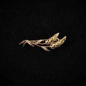 Brosch, 18k guld