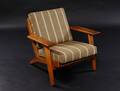 Hans J. Wegner. Lavrygget lænestol, model GE-290