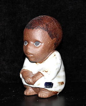 LISA LARSON. figurin, keramik, Gustavsberg.