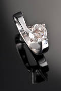 Solitairering - ca. 1.50 ct.