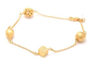 Armband Ärtlänk 21K