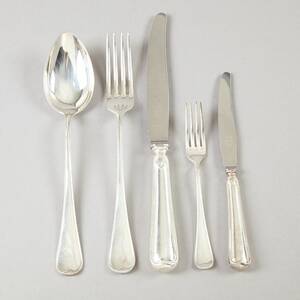 Besticksdelar silver