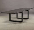 Langbord  plankebord, massivt sortmalet planker. Denne vare er sat til omsalg under nyt varenummer 4148197
