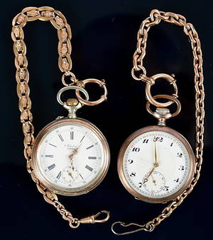 FICKUR, 2-stycken, silver.