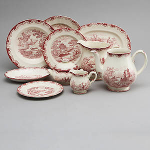 SERVISDELAR, 47 st, Bengali, Rörstrand.