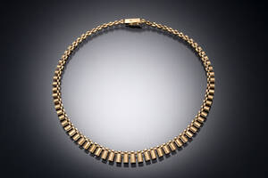 Halskæde af 14 kt. guld, ca. 28,28 gr.