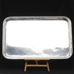 BRICKA, nysilver, gravyr Sandhamnsregattan 1948.