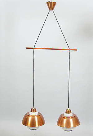 TAKARMATUR, teakkopparglas, 1960-tal.