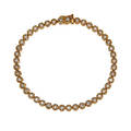 ARMBAND, 18k guld med diamanter, totalt ca 1,50 ct. Vikt 9,0 g.