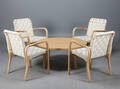 Alvar Aalto, 4 st stolar NV45 samt bord