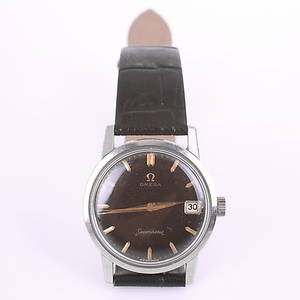 ARMBANDSUR, herr-, Omega Seamaster.